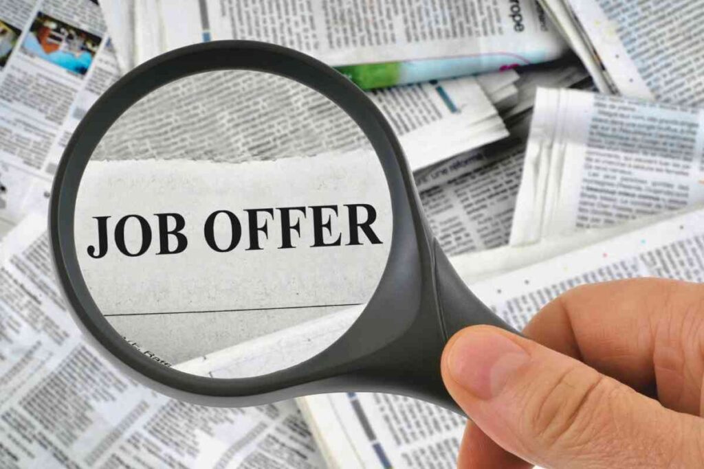job offer lente