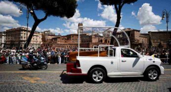 El secreto del “papamóvil” donde Papa Francisco fue transportado por su último viaje