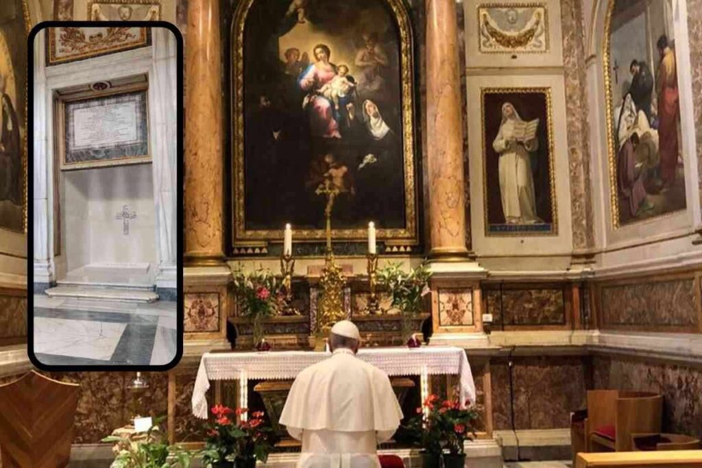 papa francisco tumba