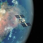 stazione spaziale terra